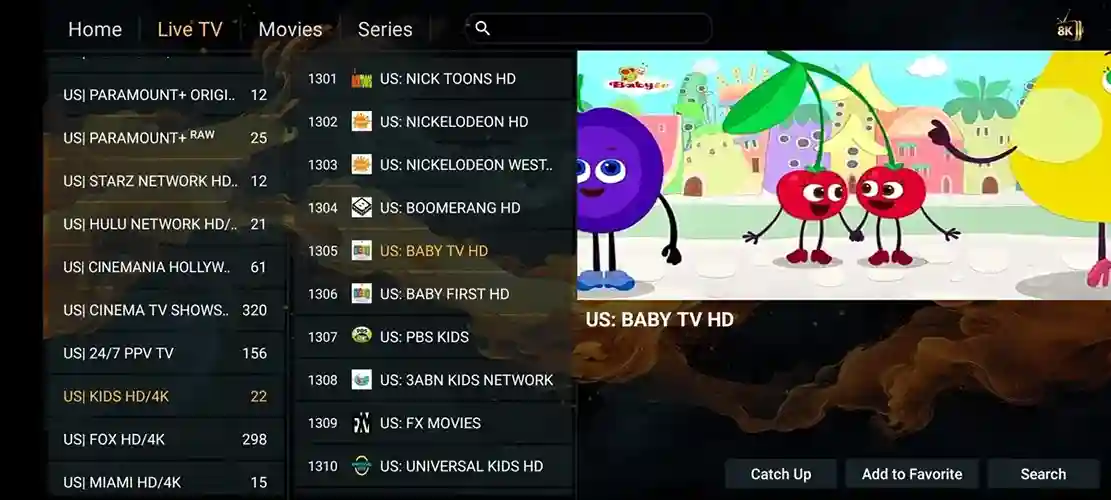 Preview 3 - Delux IPTV Premium IPTV Subscription