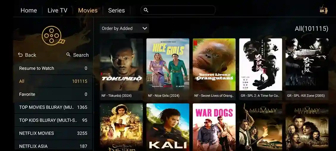 Preview 5 - Delux IPTV Premium IPTV Subscription