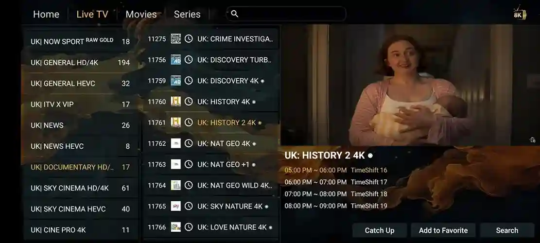 Preview 6 - Delux IPTV Premium IPTV Subscription
